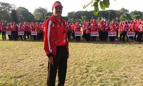Pelepasan Kontingen Denpasar Menuju Porprov Bali