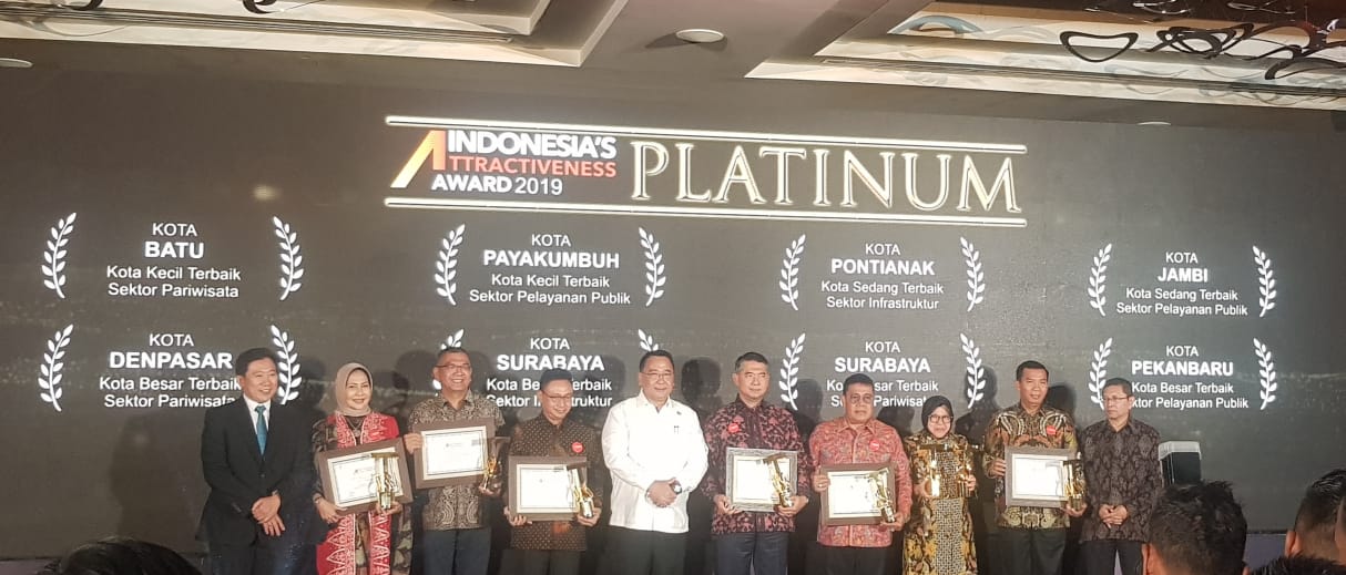 Indonesia Attractiveness Award 2019 PLATINUM 