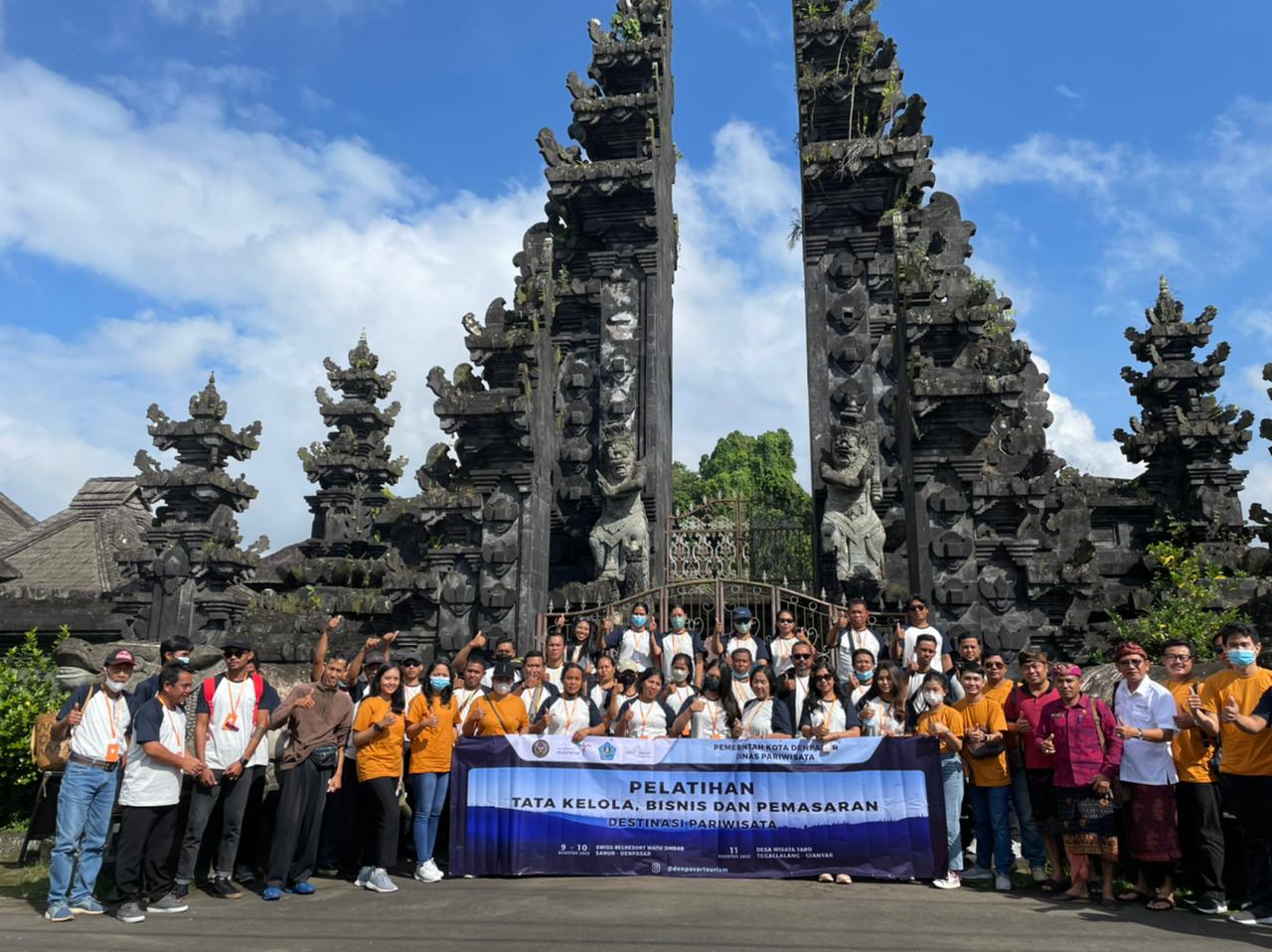 Pelatihan tata kelola Bisnis dan Pemasaran Destinasi Pariwisata
